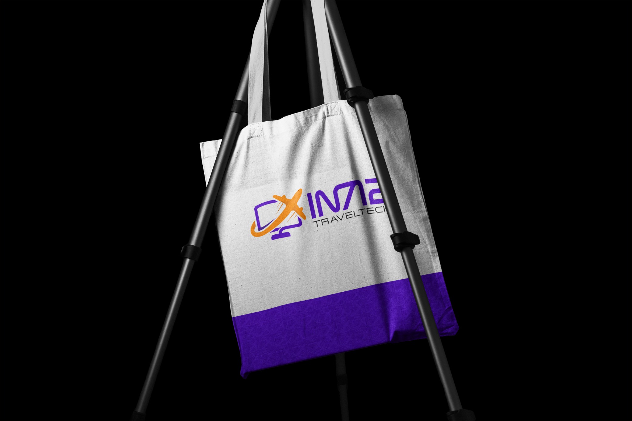 Maquette de sac personnalisé INAB